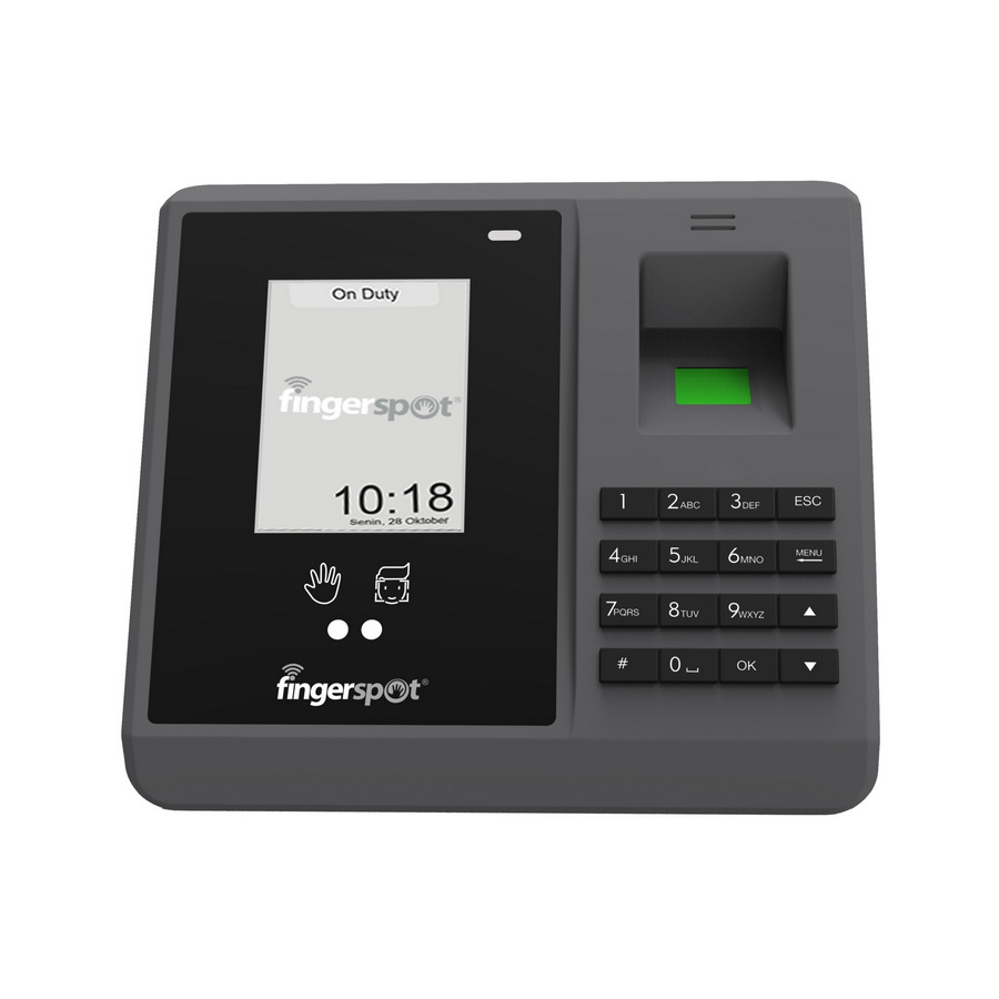 Mesin Absensi Finger and Face FINGERSPOT Revo WFV 208BNC + Geisa + SDK Easylink - utama